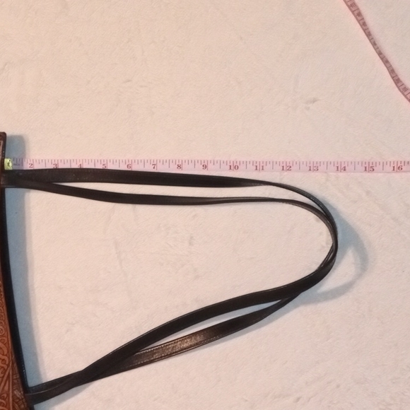 Bambas Art Bag Handmade Leather Shoulder Purse 👜 - Picture 12 of 17